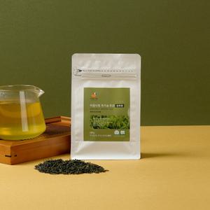 아름다원 유기농 우전녹차 실속형 100g _보성잎녹차