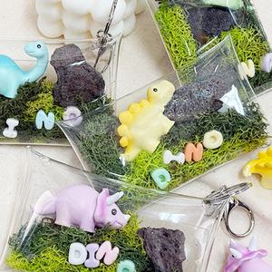 [문구티쳐] 토단 공룡 포레스트 파우치 키링 만들기 1인세트 DIY 단체수업활동 스칸디아모스 선물용 