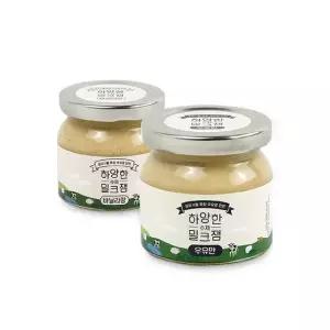 하양한 수제밀크잼 우유만+바닐라랑 각 110g