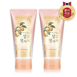 온더바디 살구 스크럽 앤 클렌징 폼 120g 2개