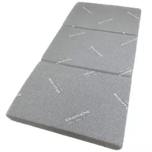 [본사직배] 라꾸라꾸 그래핀 3단 CBK-2000 (S) 접이식 매트리스 토퍼 수면 침대 바닥 차박 캠핑 매트 1인용