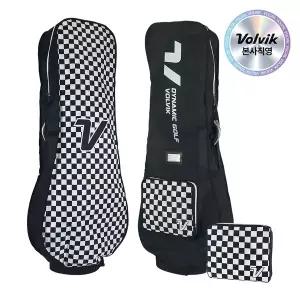 [볼빅][본사직영] 볼빅 체커보드 경량 골프백 항공커버 항공백