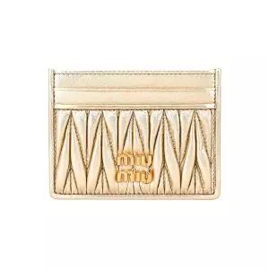 [미우미우] 여성 마테라쎄 나파 카드 지갑(5MC076 AFPP F0846)