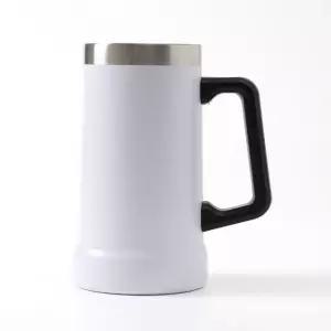 이중스텐 대형 캠핑 롱 보온 머그컵 매그넘 빅머그 (WFHJDF1)