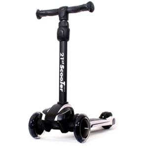 21st 접이식 5단계 높낮이조절 스프링 서스펜션 스쿠터 킥보드_블랙