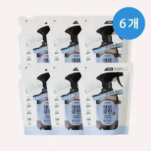 [더블유드레스룸] 페브클린 섬유탈취제 리필팩 450ML*6개