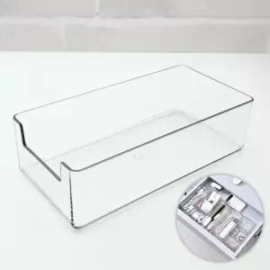 하루시작 모듈형 투명 사각 수납함 중 10X20X6 (WFGMDND)