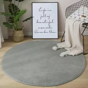 러그 카페트 거실 단모 원형 부드러운 인테리어 심플 (WFJLHQO)
