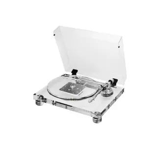 [오디오테크니카] 공식수입원 AT-LPA2 클리어 수동 벨트 드라이브 턴테이블