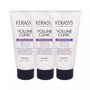 [려]케라시스 볼륨 클리닉 볼륨 손상케어 트리트먼트 300ml x3