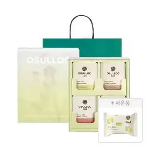 오설록 티 에디션 허브 선물세트 16입(4종, 4입), 1개+증정(그린티웨하스 17g, 1개)