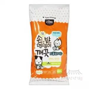 소망상회 에티펫 티슈 40매 - 손발 엉덩이 깨끗 펫물티슈 펫티슈 펫케어물티슈