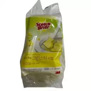 3M 크린스틱 향기 리필 레몬향 5개입 변기브러쉬 청소솔 바닥솔 크릭스틱교체용 화장실솔