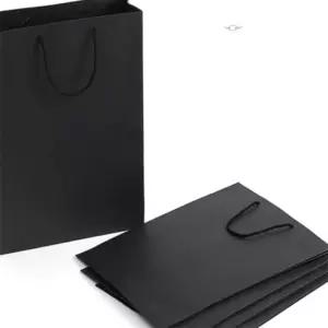 참앤코지 세로형 종이 쇼핑백 5개입 30X40CM 블랙 튼튼한쇼핑백 종이가방