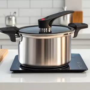 저압 진공 냄비 스텐 인덕션 겸용 다용도 압력솥 전골 24cm