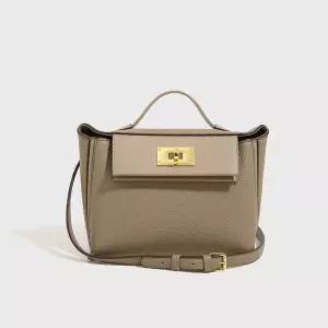 소가죽 여성 토트백 소가죽가방 워킨백 라운드