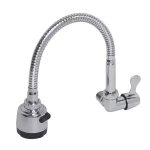 국산헤드 가로 단수 코브라 교체용 싱크대 자바라 주방 씽크대 수도꼭지