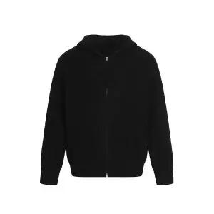 남성용 집업 니트 후드 스웨터 추동봉 카디건 그레이 블랙 차이나 CH4