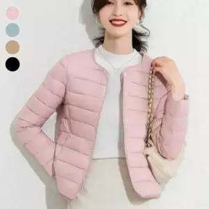 베이직 여성 경량패딩 겨울 이너 투웨이넥 패딩자켓 겨울 베이직 여성 패딩 경량 투웨이넥 자켓 이너