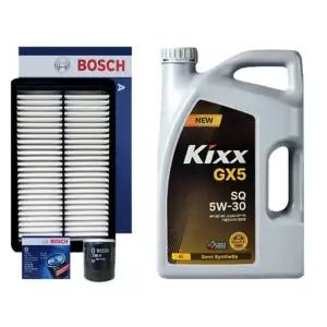 QM6 2.0 가솔린 엔진오일 세트 (킥스 GX5 5W30 4L + 보쉬 오일필터 + 에어필터)