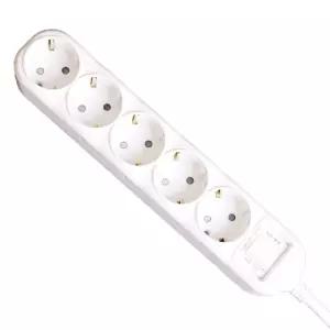 오성정밀 국산 멀티탭 접지 안전 멀티콘센트 통합 스위치 5구, 1.5m, 1개