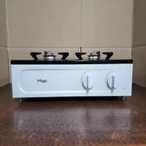 SK 매직 가스레인지 2구2센서 도시가스(LNG) 용