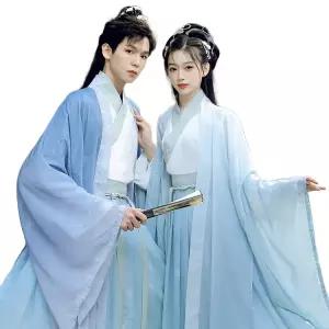 남녀 선녀복 무협 드라마 동양 중국 중드 복장 공부복 공부 의상 행사 공연