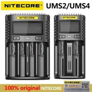 NITECORE UMS4 UMS2 LiFePO4 이온 Ni MH USB 카펫