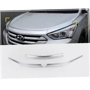 (본넷 몰딩) 2012이후 싼타페DM 크롬 본네트가드