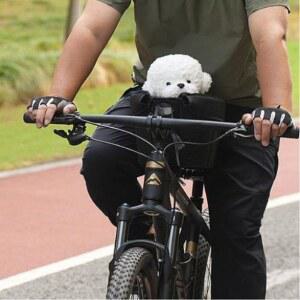 강아지 자전거바구니 개모차 라이딩 반려견 이동용 앞가방 애견 산책 이동가방