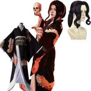 엔차카츠 카마도 탄지로 네즈코 코스프레 여성 남성 의상 성인 정장