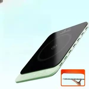 초슬림 인덕션 1구 전기레인지 미니 포터블 아보카도그린