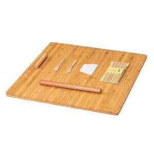 제빵작업대 베이킹 반죽판 나무 대형 겸용 특대형 반죽대 90x55 백단나무 쿠킹