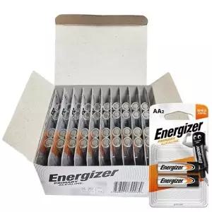 에너자이저 알카라인 프라이머리 건전지 AA 2입X20개 (40알)