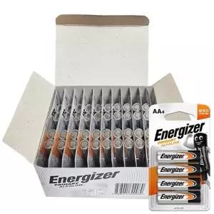 에너자이저 알카라인 프라이머리 건전지 AA 4입X10개 (40알)