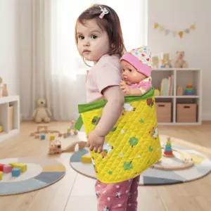 아기인형 포대기세트 어부바 동생 돌보기 엄마 역할극 우유병 맘마주기 소꿉놀이 장난감 유아