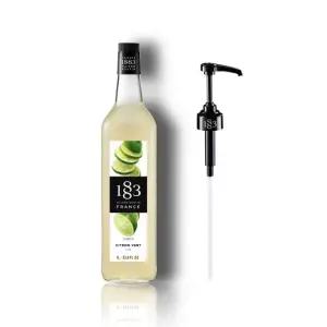 1883 라임 시럽 1000ml + 1883 시럽펌프1개
