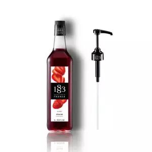 1883 스트로베리 시럽 1000ml + 1883 시럽펌프1개
