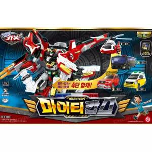 카봇 마이티 캅스 4단 변신 합체 캐릭터 로봇