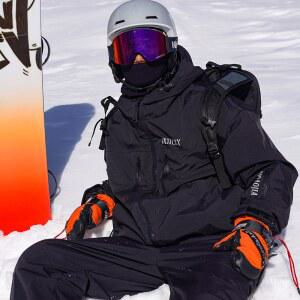 새로운 싱글 더블 남성 방수 여성 성인 OF WIND 스키 따뜻한 스타일 스포츠 세트 두꺼운 보드