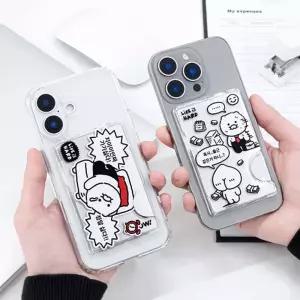 카카오 프렌즈 춘식이 라이프이즈하드 맥세이프 카드 지갑 선택 1개 마그네틱 카드케이스 선물 캐릭터 핸드폰 스마트폰