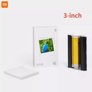 Xiaomi Mijia 포토 프린터 1S 사진 컬러 코팅 용 기존 3 인치 용지