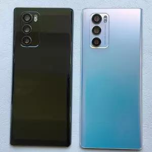 LG Wing 5G 배터리 커버 도어 LMF100N LM-F100N LM-F100 후면 하우징 뒷면 커버렌즈 교체 포함용