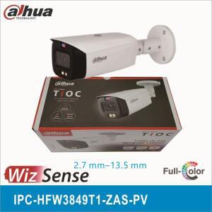 Dahua 스마트 능동 억제 가변 초점 총알 위즈센스 네트워크 카메라, IPC-HFW3849T1-ZAS-PV 8MP 및 5MP