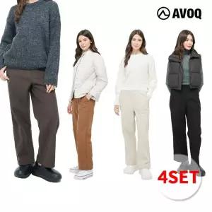 [NS홈쇼핑]아보크 여성 코듀로이 기모팬츠 4종[35673559]