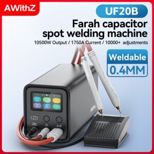 AWithZ UF20B 패러드 커패시터 스폿 용접기 18650 리튬 배터리 DIY 니켈 시트