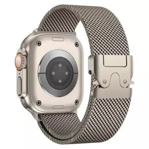 밀라노 루프 스트랩 애플워치 밴드 울트라 2 49mm 46mm 45mm 44mm 42mm 스테인리스 스틸 메탈 iWatch 시리
