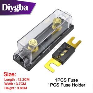 ANL 퓨즈 거치대 볼트 온 자동차 홀더  있는 링크  60 80 100 120 275 300 400 450A 500 AMP ANS  1 세트