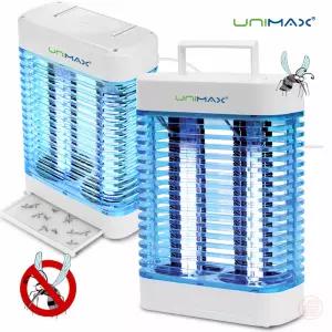 유니맥스 블루라이트 램프 전기 해충퇴치기 모기 날벌레 날파리 유해 곤충 퇴치기 업소용 가정용 식당 스탠드 벽걸이 겸용 살충기 포충기 벅킬러 버그킬러