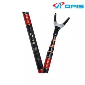 천년지기 골드 받침대 노지겸용 4절 민물받침대 대물 붕어 잉어 향어